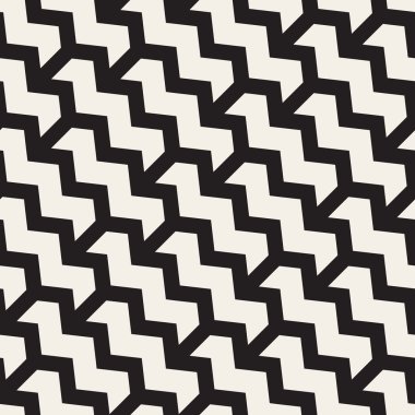 Geometrik desen vektör sorunsuz Chevron zikzak köşegen çizgiler