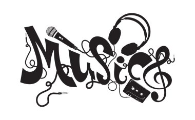 Müzik tipografi öğeleri