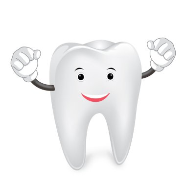 güçlü diş, çizgi film karakteri