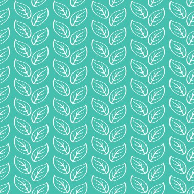 yaprakları seamless modeli çerçevesinde. 