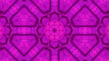 Sersemletici ve Soyut Mor Kaleydoskop Arkaplan ve Tasarımlar İçin Desenli Resim.