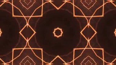 Parlayan Çizgilerin Soyut Geometrik Deseni Büyüleyici Görsel Görünüm.