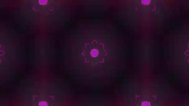 Geometrik Desenlerin Soyut Kaleydoskopu ve Sanatsal Görseller İçin Canlı Renkler.