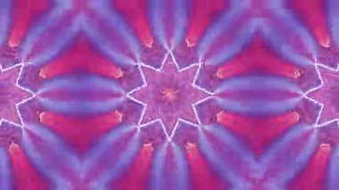 Geometrik Desenlerin soyut Kaleydoskopu ve Sanatsal Görseller İçin Canlı Renkler _ 1