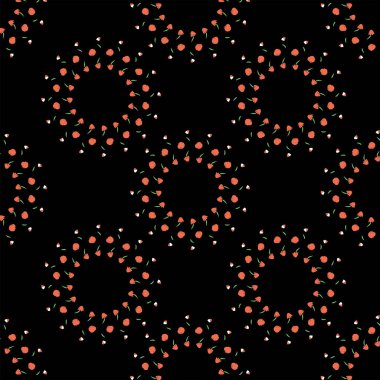 Soyut geometrik şekilli kusursuz desen