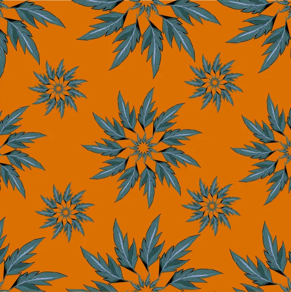 vektörsüz çiçek deseni