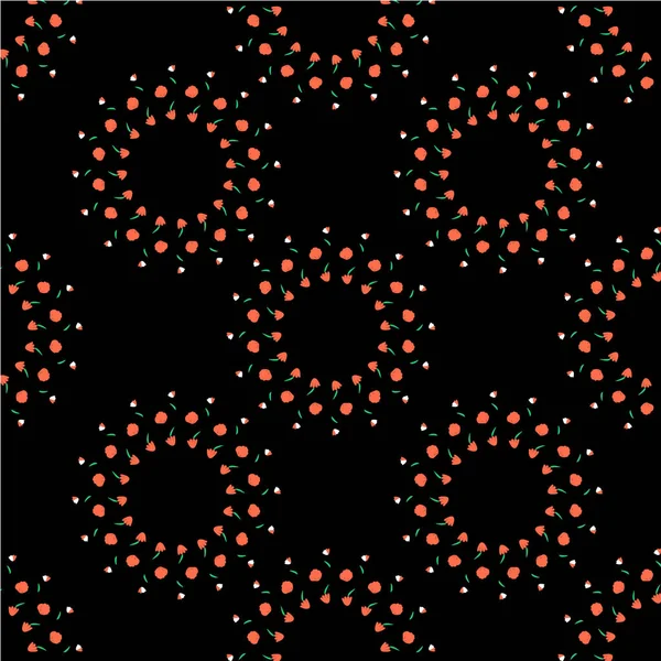 Siyah arkaplanda siyah boncuklar ve boncuklar var. suluboya