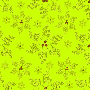 Kusursuz vektör çiçek deseni