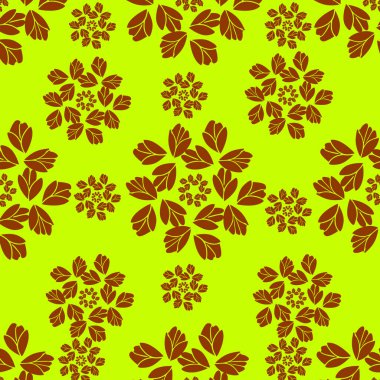 Tasarımınız için çiçekli sorunsuz arka plan