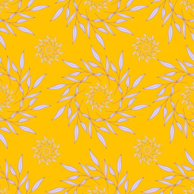 soyut çiçek arkaplan deseninin vektör çizimi