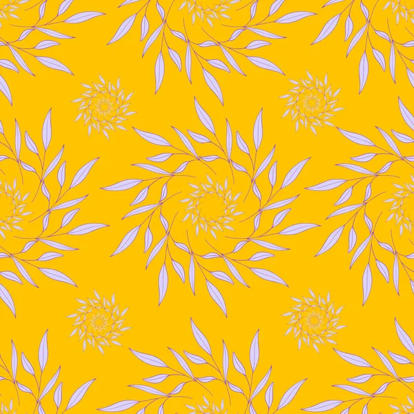 soyut çiçek arkaplan deseninin vektör çizimi