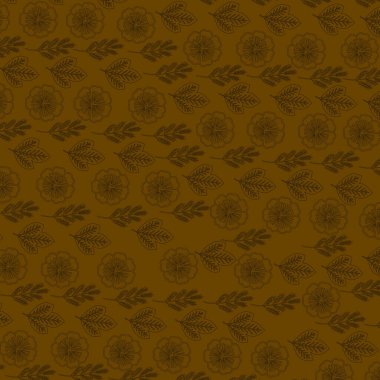 Çiçek arkaplanının kusursuz deseni