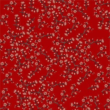 Kiraz Çiçekleri bahar arka plan