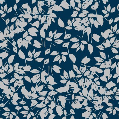 Çiçek fırçası darbeleri moda baskıları, grafikler, arka planlar ve el sanatları için pürüzsüz desen