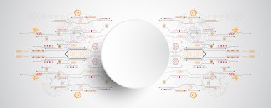 Arka plan görüntüsü, inovasyonun soyut kavramını gösterir ve teknoloji işletmenize uygulanabilir.