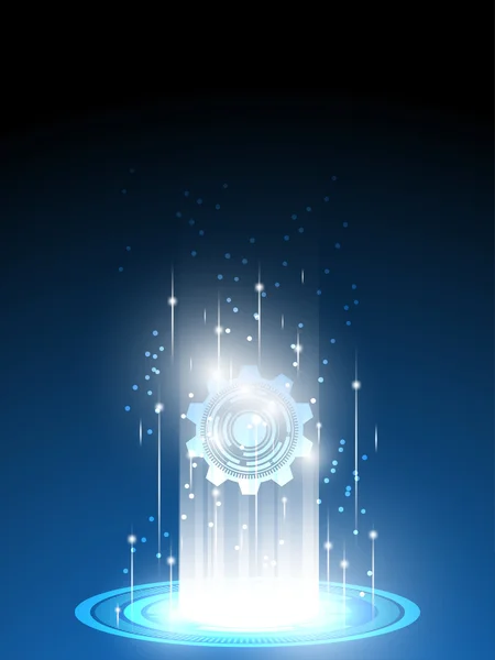 Arka plan görüntüsü, inovasyonun soyut kavramını gösterir ve teknoloji işletmenize uygulanabilir.