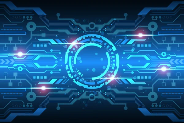 Vektör arka plan yenilik, teknoloji ve teknoloji kavramları gösterir. İşletmeler için uygulanabilir.