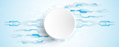 Vektör arka plan yenilik, teknoloji ve teknoloji kavramları gösterir. İşletmeler için uygulanabilir.