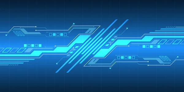 Vektör soyut arka planı teknoloji ve teknoloji kavramlarının yeniliklerini gösterir.