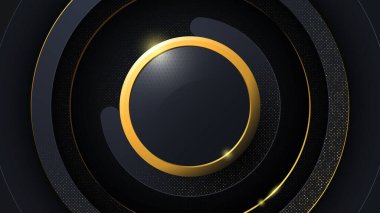 Çember biçimindeki lüks soyut arkaplan.