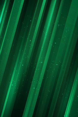 Dinamik tarzda çapraz yeşil soyut arkaplan tasarımı.
