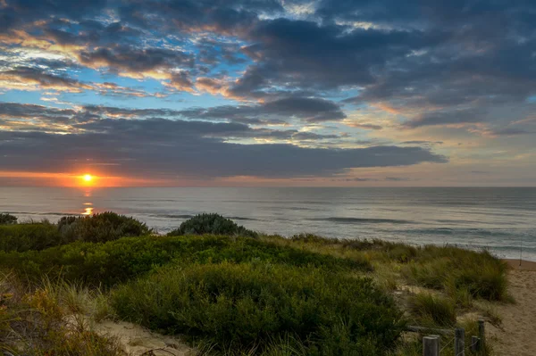 Nascer do sol em Golden Beach , — Fotografia de Stock