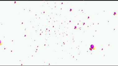 Kusursuz Balon uçuş animasyon arkaplanı