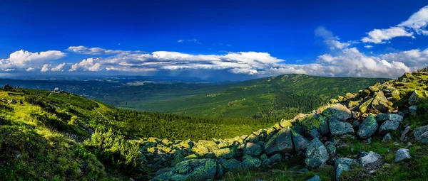 Stuning Панорама гір — стокове фото