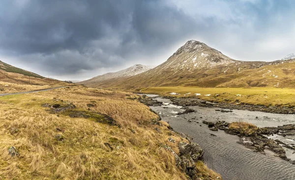 Typisch Schottischer Rundblick Berge Highlands Schottland — Stockfoto