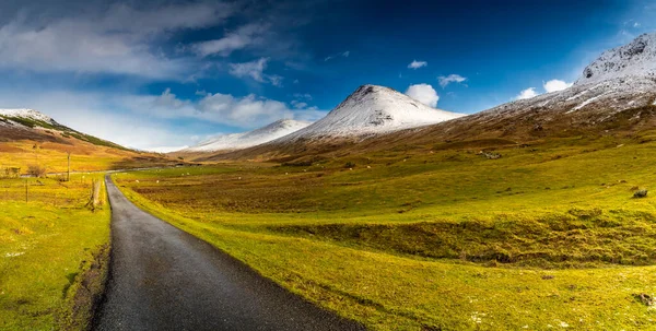Typisk Skotsk Panorama Utsikt Berg Highlands Skottland — Stockfoto