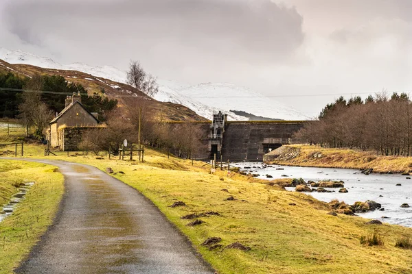 Atemberaubendes Panorama Blick Auf Schottische Landschaft Highlands Schottland — Stockfoto