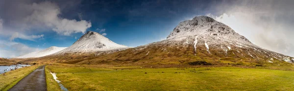 Impresionante Panorama Vista Del Paisaje Escocés Highlands Escocia — Foto de Stock