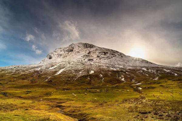 Fantastisk Panorama Över Skotskt Landskap Highlands Skottland — Stockfoto