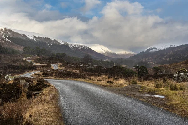 Typisch Schottischer Rundblick Berge Highlands Schottland — Stockfoto