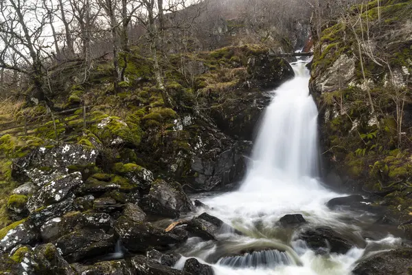 Потрясающий Природный Водопад Нагорье Шотландия — стоковое фото