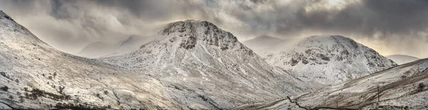 Vista Panorámica Típica Escocesa Las Montañas Highlands Escocia — Foto de Stock