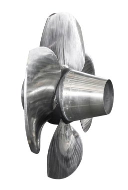 Beyaz arkaplanda izole Kaplan türbini çalıştırıcısı
