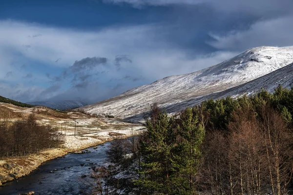 Fantastisk Panorama Utsikt Över Skotskt Landskap Highlands Scotla — Stockfoto