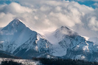 Tatra Dağları manzaralı güzel bir manzara.