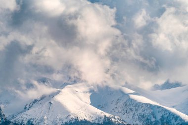 Tatra Dağları manzaralı güzel bir manzara.