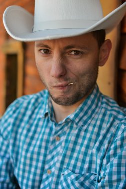 kovboy duygusal yüz