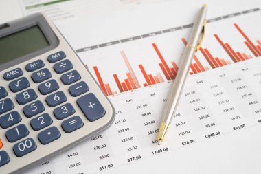 Grafik kağıdına kalem. Mali kalkınma, Bankacılık Hesabı, İstatistik, Yatırım Analitik Araştırma Veri Ekonomisi.