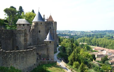 Carcassone Ortaçağ Kalesi, Fransa
