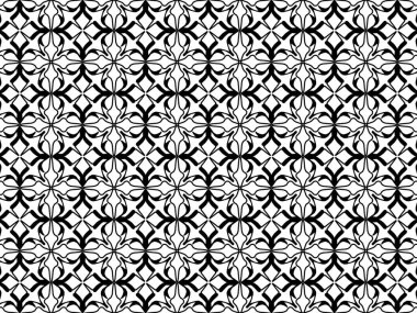 Kusursuz soyut desen. Renkler için siyah-beyaz doğrusal çizim. Yetişkinler için vektör boyama kitabı.