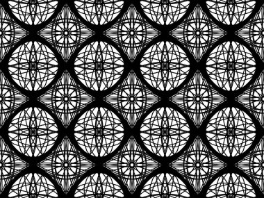 Kusursuz soyut desen. Renkler için siyah-beyaz doğrusal çizim. Yetişkinler için vektör boyama kitabı.