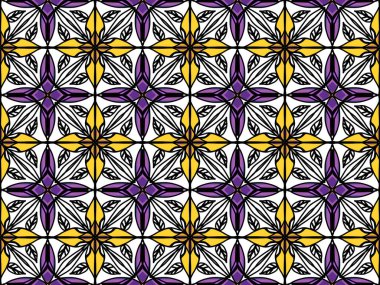 Tekstil, duvar kağıtları ve dijital arkaplan için uygun bir grafik geometrik desen.