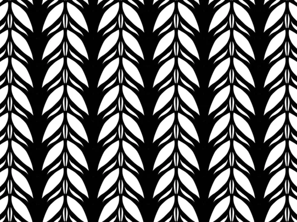 Tekrarlayan simetrik bir düzende akış çizgileri düzenlenmiş soyut bir monokrom arkaplanı.