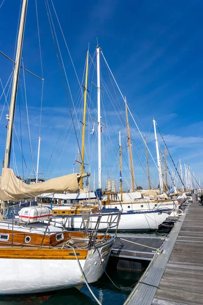 Rochelle France October 2020 Boats Harbor Rochelle — Stock Photo, Image