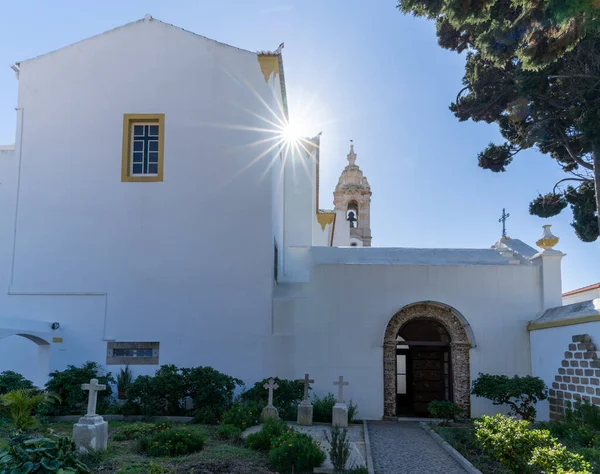Faro Portugal Décembre 2020 Vue Sur Église Igreja Carmo Faro — Photo