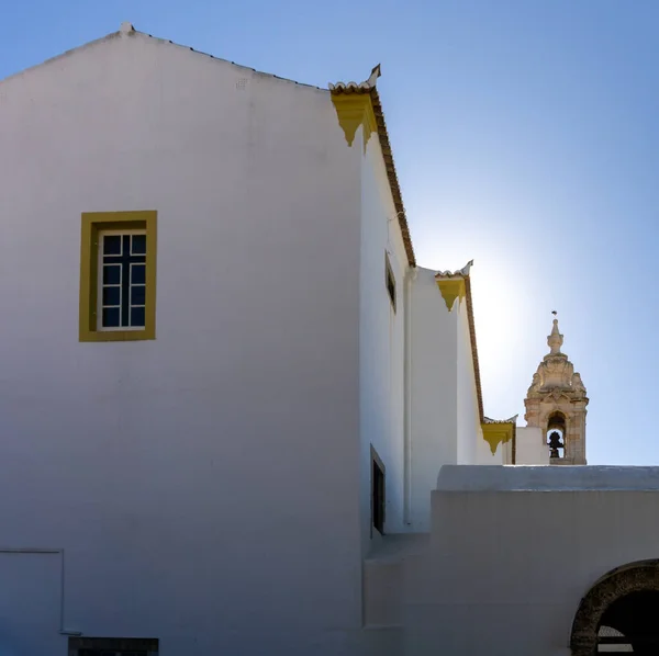 Faro Portugal Décembre 2020 Vue Sur Église Igreja Carmo Faro — Photo